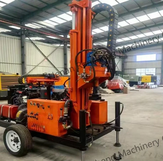Small Trailer Water Well Drilling Rig (2) Small Trailer Water Well Drilling Rig (2)