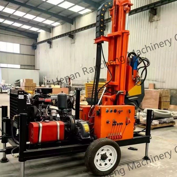 Small Trailer Water Well Drilling Rig (1) Small Trailer Water Well Drilling Rig (1)